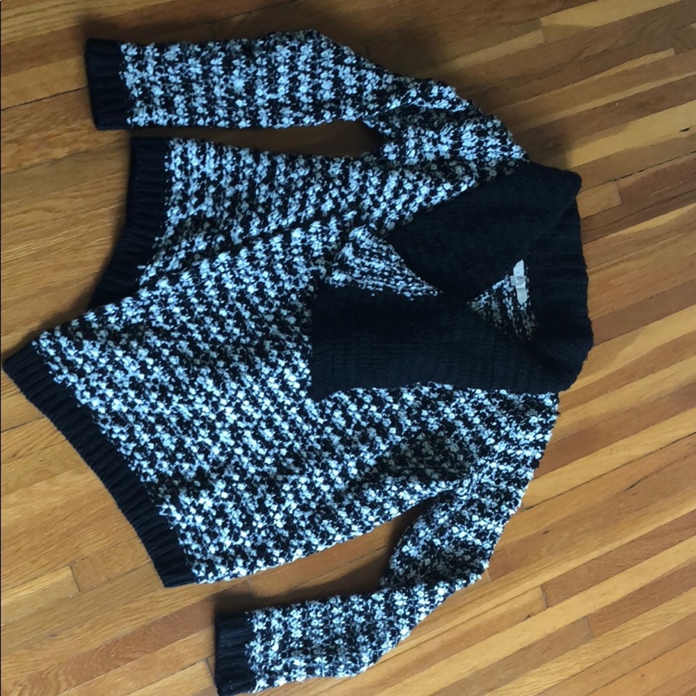 Loft open front cardigan, size M